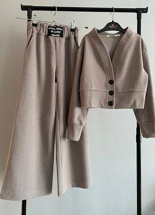 Тепленький костюм для дівчаток