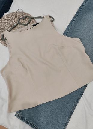 Шикарний жилет з костюмної тканини