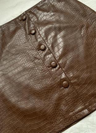 Шкіряна спідниця 3