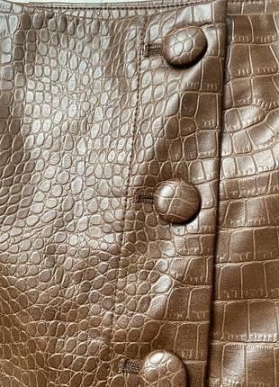 Шкіряна спідниця 6