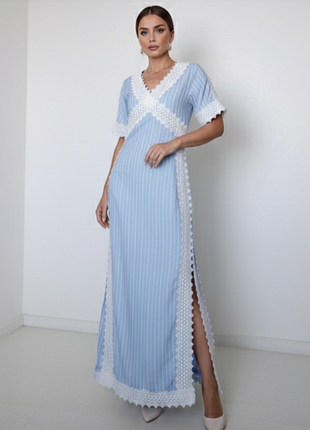 Дизайнерська вінтажна сукня максі🔥🔥🔥150 см