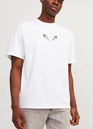 Мужская коттоновая футболка jack &amp;jones