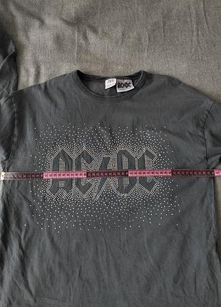 Zara × ac/dc лонгслив 152 / оригинал / рок-принт 5