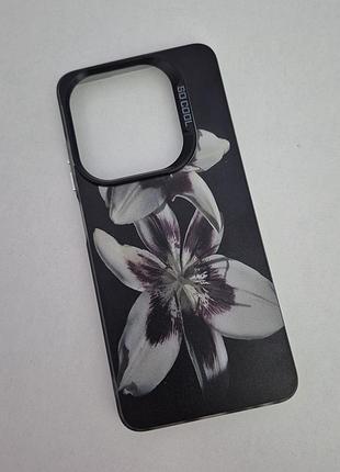 Чехол для телефона с рисунком лилии и ретро-узор для iphone 16 14 pro max 16e 13 12 11 xs xr 16 7 8 plus, противоударный чехол