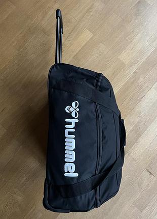 Дорожня сумка hummel core trolley 65л чорна