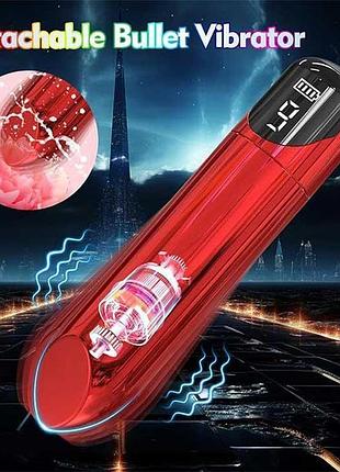 Клиторальный вибратор для женщин satisfyer lipstick 9 режимов красный 5