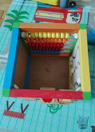 Логический кубик, бизикуб, игрушка монтсори 5
