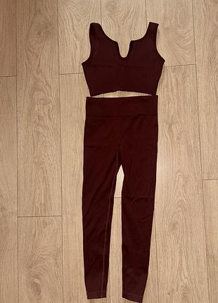 Комплект в рубчик