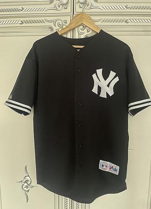 Бейсбольна футболка jersey mlb magestic made in usa ny yankees new york