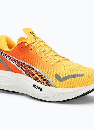 Urbanshop com ua кросівки для бігу чоловічі puma velocity nitro 3 fade sun stream/sunset glow/white розміри