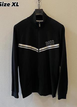 Оригинал чоловіча олімпійка hugo boss розмір xl чорного кольору