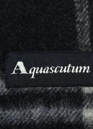 Шерстяний шарф aquascutum3 фото