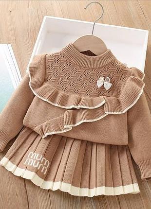 ✍️стильный костюм для девочки