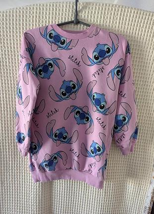 Удлиненная теплая кофта,туника,худи,толстовка стечь