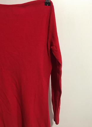 Платье красное миди 3