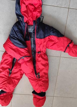 Дитячий комбінезон зимовий (74)