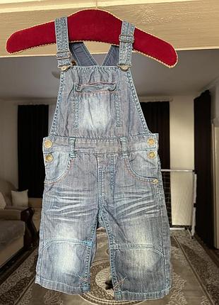 Комбінезон джинсовий