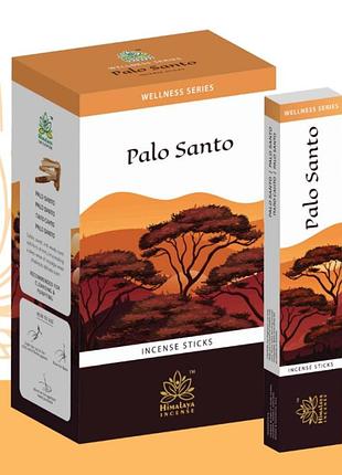 Ароматические палочки himalaya wellness palo santo 15 грамм пало санто, благовония индия