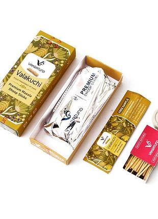 Ароматические палочки united fragrance valakuchi masala dhoop 17 палочек, безосновные палочки