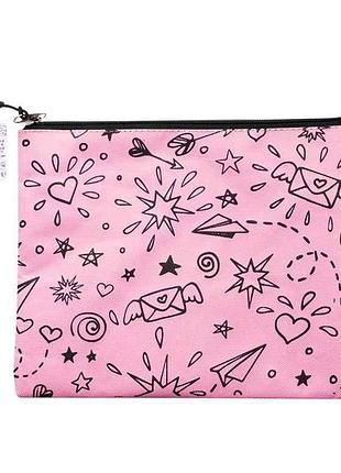 Папка а5 школа , 24.5x20x1см, котон та поліест., рожева zb.705530-10 тм zibi