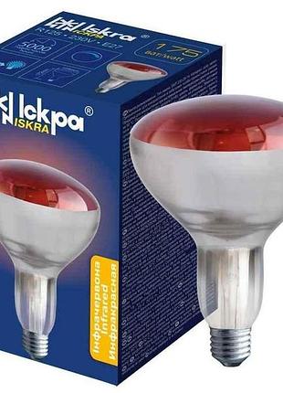 Лампа инфракрасная 175w е27 r125 инд.упаковка тм искра