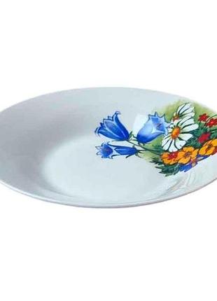 Тарілка супова 8 30003-1700 дзвіночки 12шт тм snt