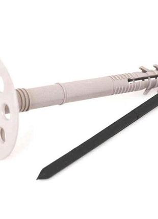 Термодюбель 10*140 d=50 с усиленным гвоздяом (100шт) тм wave