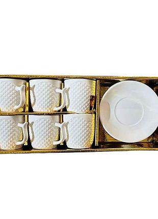 Набор кофейный 12пр. (чашка 100млблблблюд.) тм китай