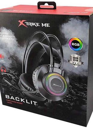 Наушники игровые компьютерные gh-509 черные тм xtrike