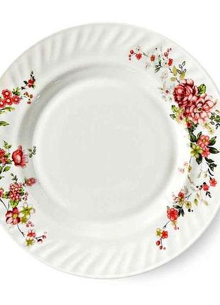 Тарелка d=8 30057-02-15035 весенняя 6шт/уп тм snt