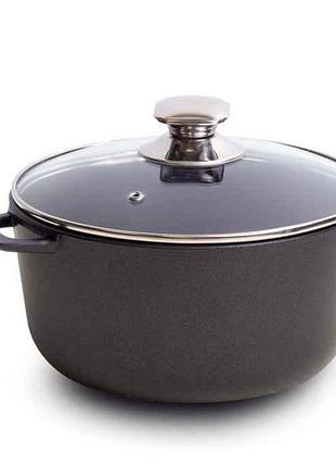 Каструля 2л з а/п покриттям і скляною кришкою а3202 тм talko