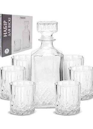 Набор для виски (графин 1л, стакан 200мл) 9099 тм snt