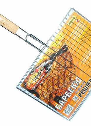 Решетка гриль плоская средняя 59x40x30cm мн-0162 тм stenson