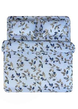 Комплект постільної білизни євро 200х220 mist flower 2нав. 50х70 мікрофібра тм arcloud