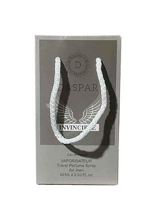 Парфумована вода для чоловіків 60мл invincible тм daspar