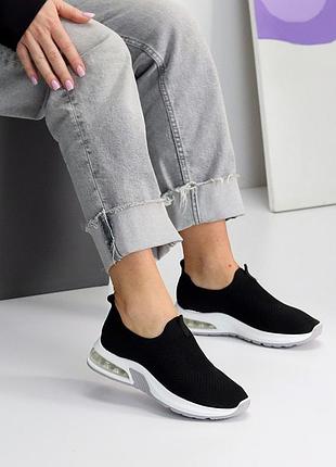 Мокасины из текстиля