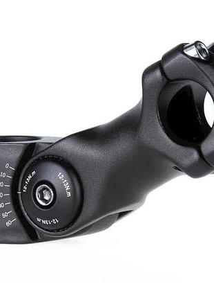 Винос керма as-822, 1 1/8’ l:100мм 25,4мм чорний тм колесо