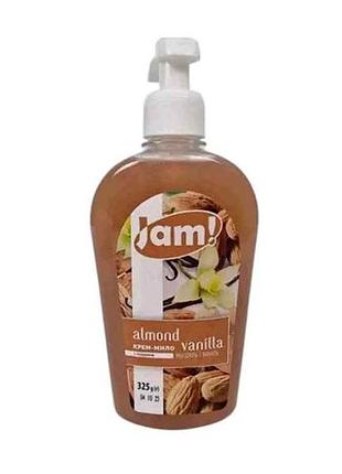 Крем-мыло жидкое 325мл vanilla macadia с глицерином тм jam!