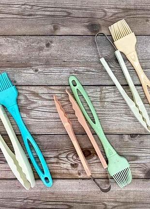 Набор кухонных принадлежностей 2пр. (кисть 23,5см, щипцы 21см) whw32381-43 тм stenson