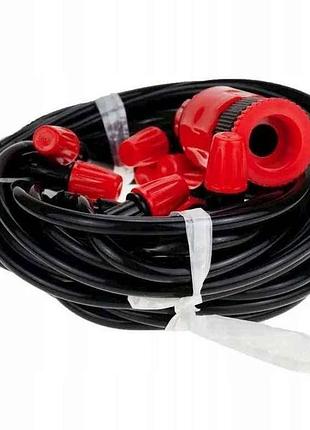 Шланг для полива 15м сада и огорода patio mist, туманообразователь для беседок пвх тм китай