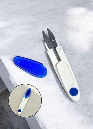 Ножницы-щипцы бело-синий в чехле металл/пластик м.17 тм sp