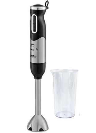 Блендер 900вт 2шв погружной mt-1921 нога нерж., сталь, стакан тм monte