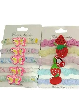 Набір резинок для волосся sm-532 5шт тм prc