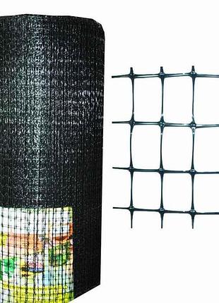 Сітка для пташників 12х14мм h-2м, l-100м у-12/2/100 чорний тм клевер