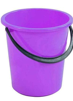 Відро пл. 5л харч. бузкове тм мед