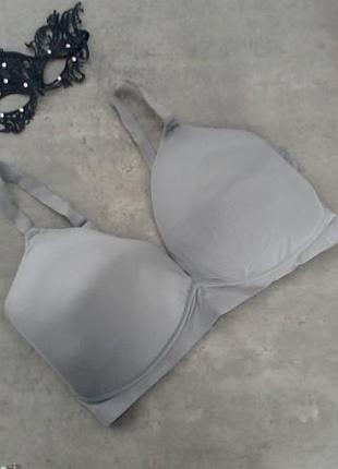 Серый бюстгальтер dkny