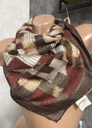 Хустина  з натурального шовку vintage  jean patel