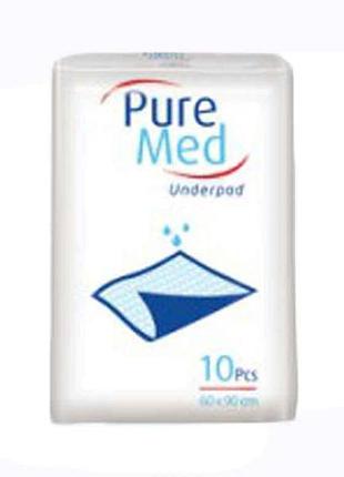 Пелюшка 60*90 (10 шт) тм pure med
