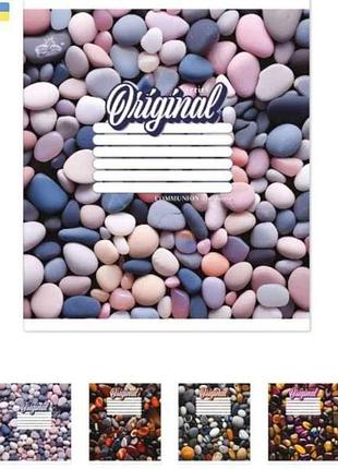 Зошит в лінію 60арк. 15шт/уп тв-15 камiнцi тм brisk