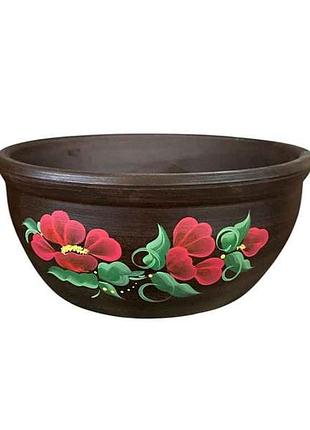 Супник 4л козацкий ассорти, без крышки тм этно керамика